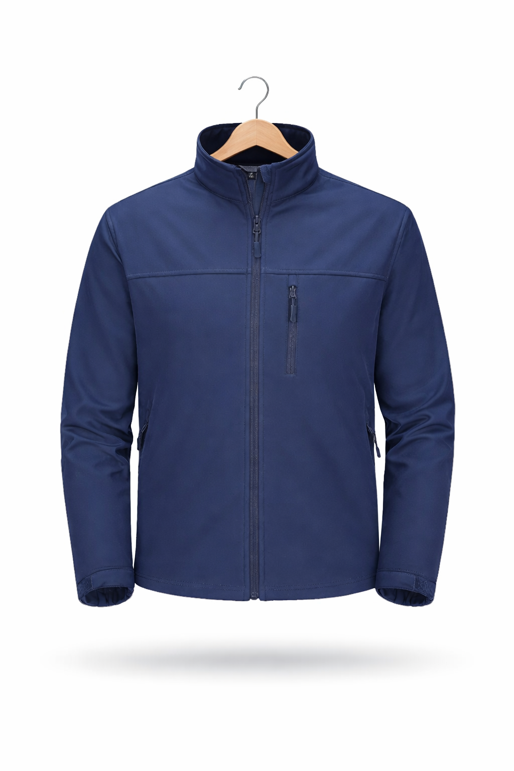 Stand Collar Soft Shell Jacket