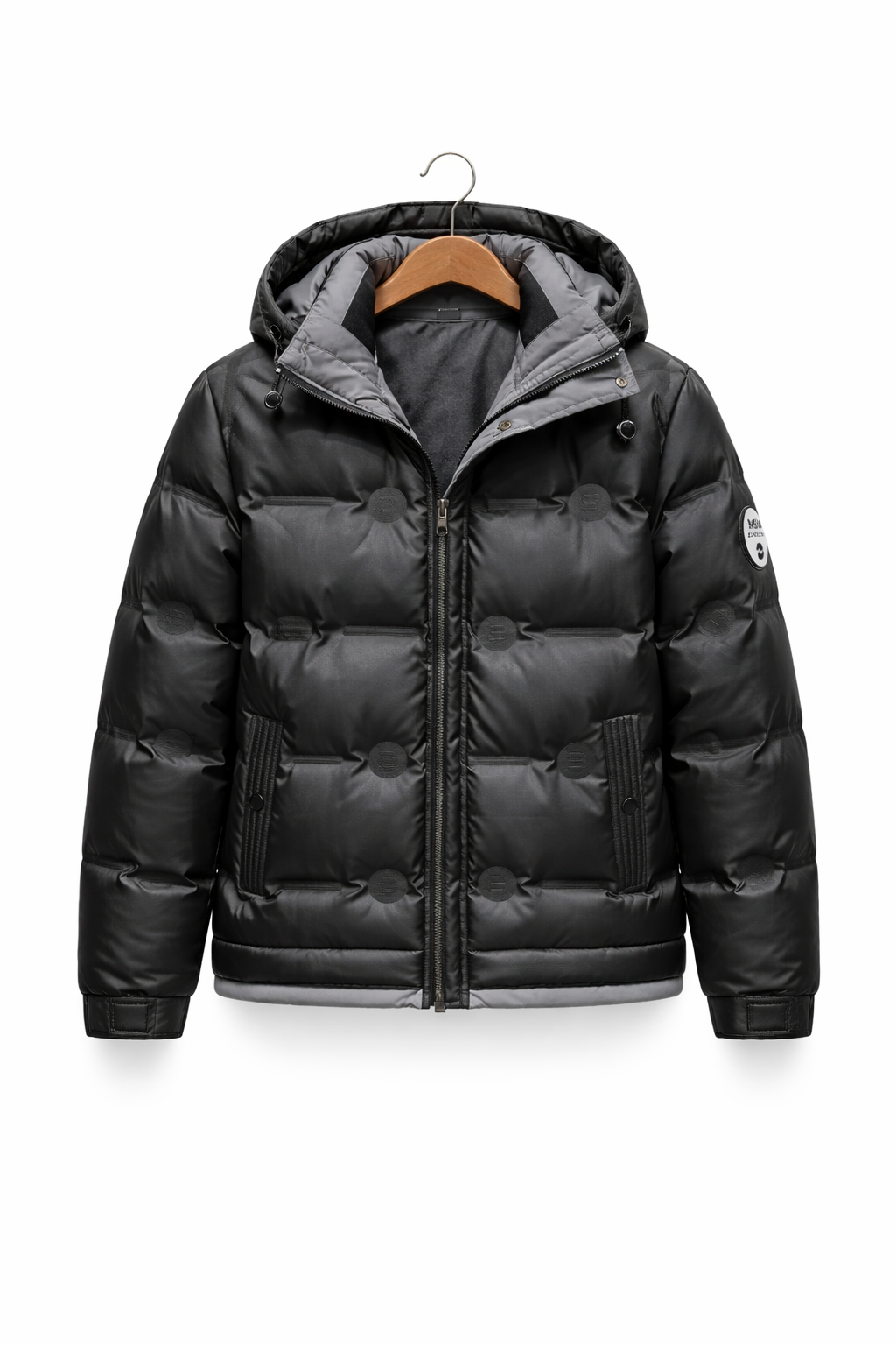 Short Men’s Polyester Puffer
