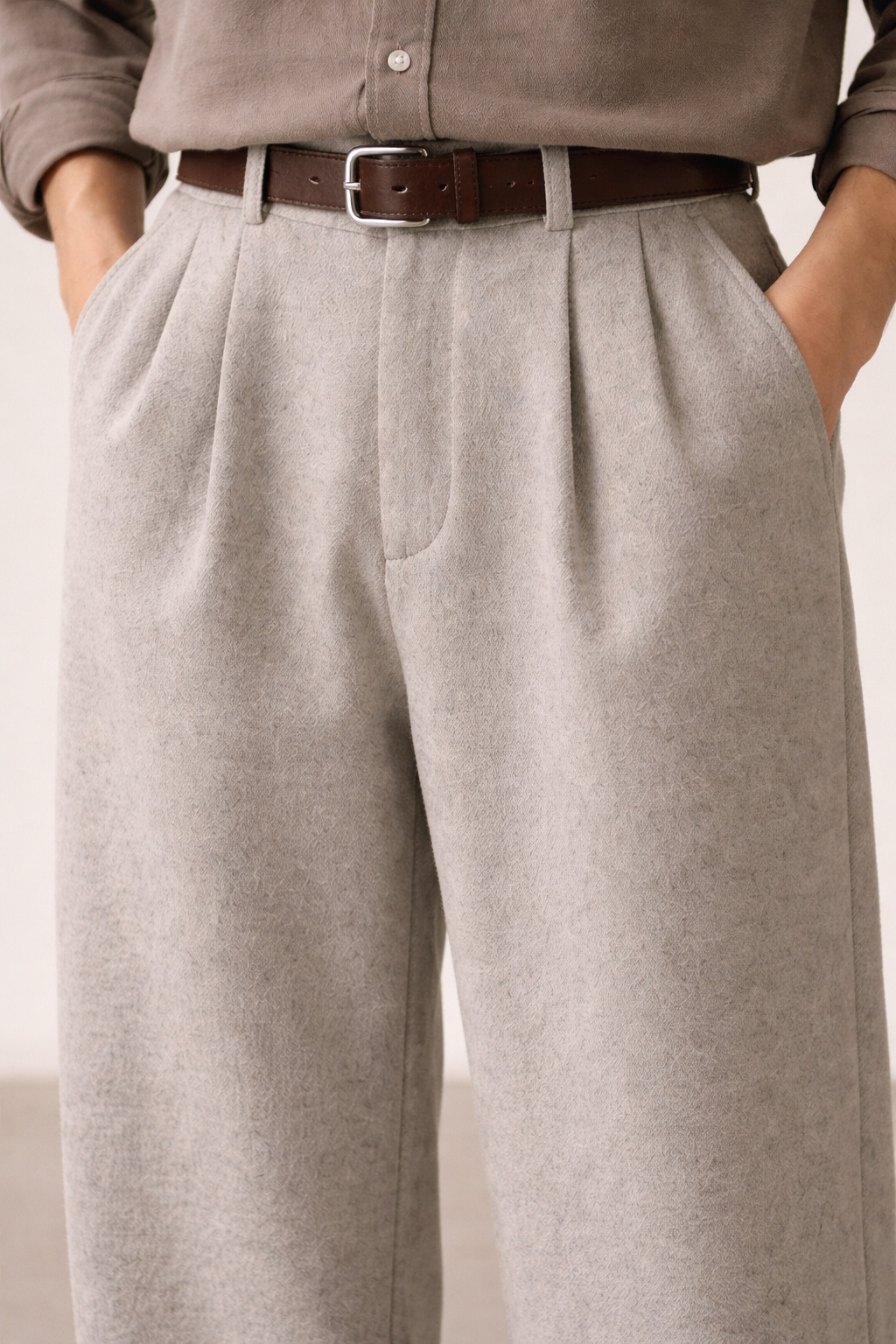 Core Pleat Trouser