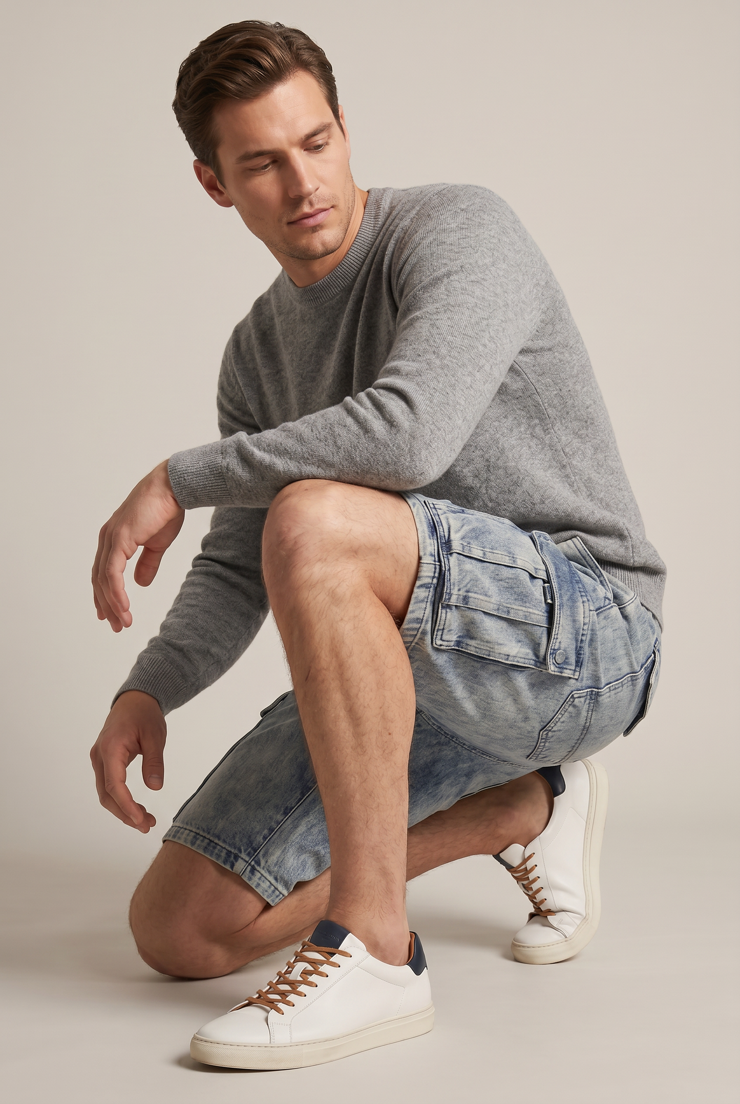 Ironwood Denim Cargo Shorts