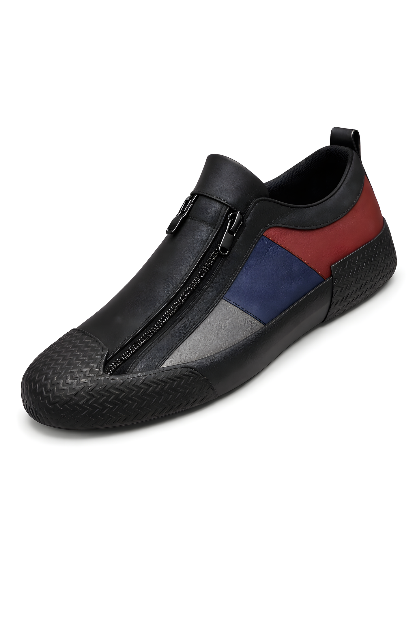 ZipFront Panel Slip-On Sneakers