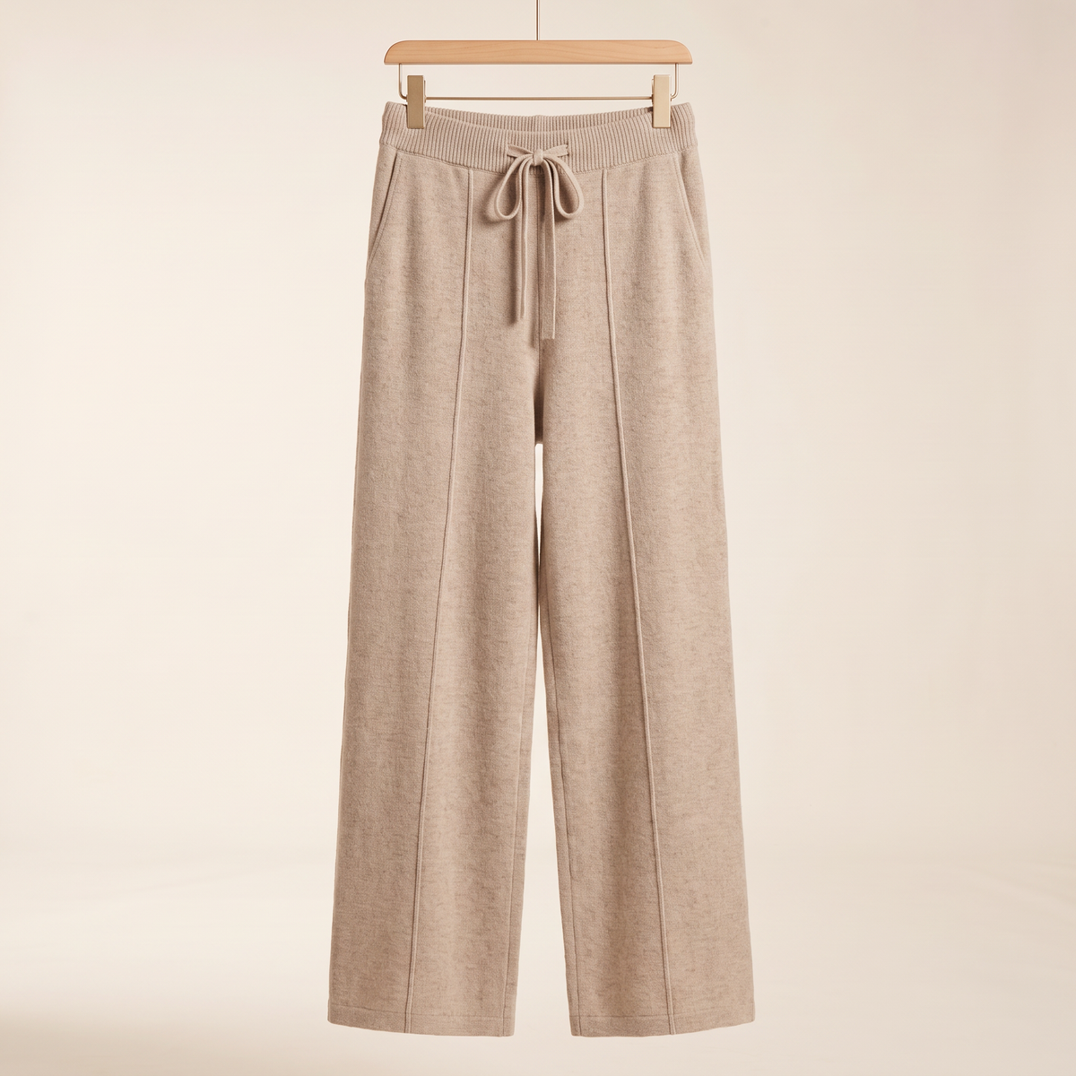 Loravia wijde wollen broek