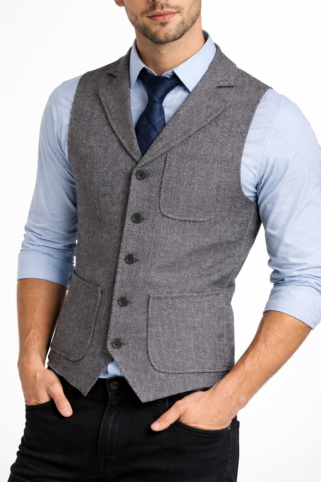 Men’s Woven Vest