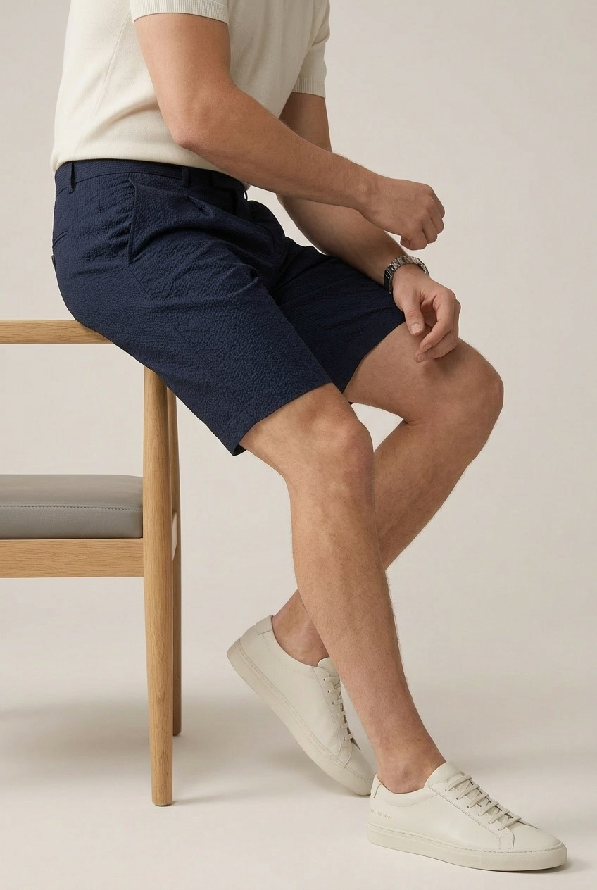 Hampton waffle short