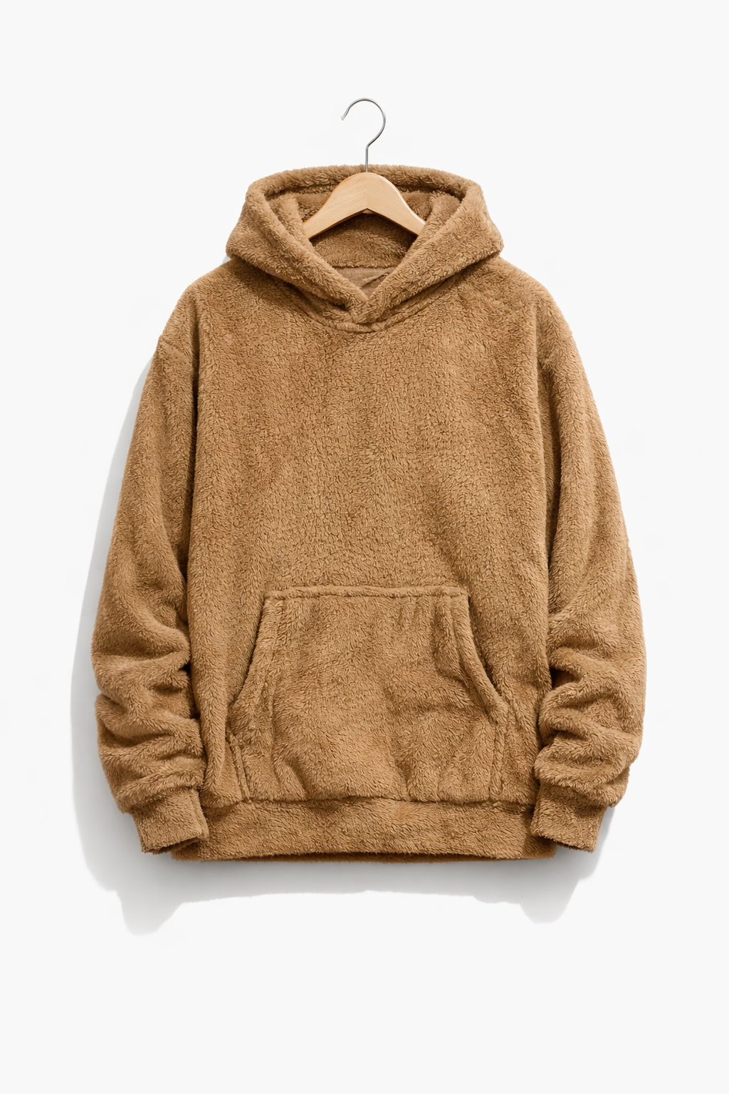 Plush Fleece Pullover Hoodie