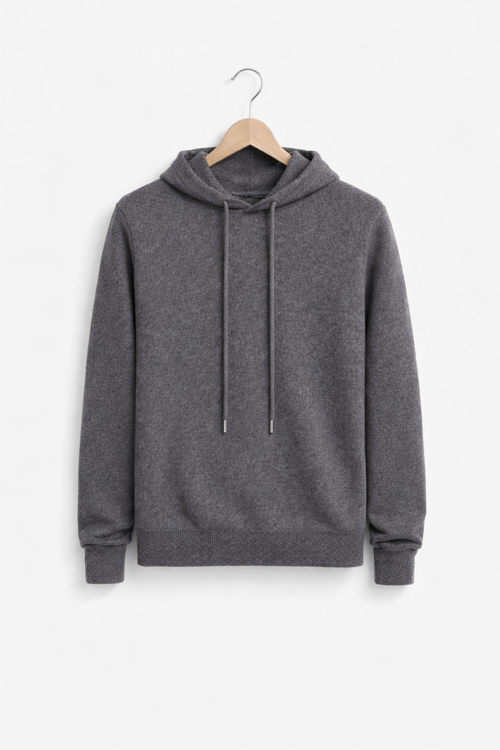 Knit Hooded Sweater