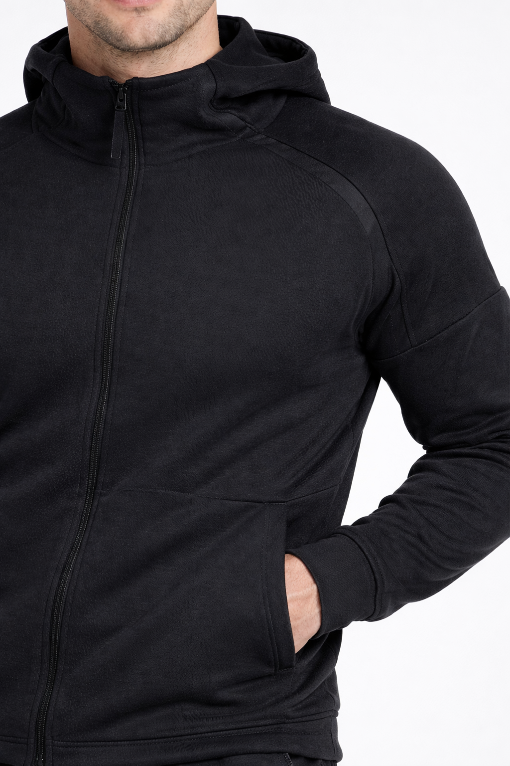 Men’s Hooded Athletic Jacket for Training