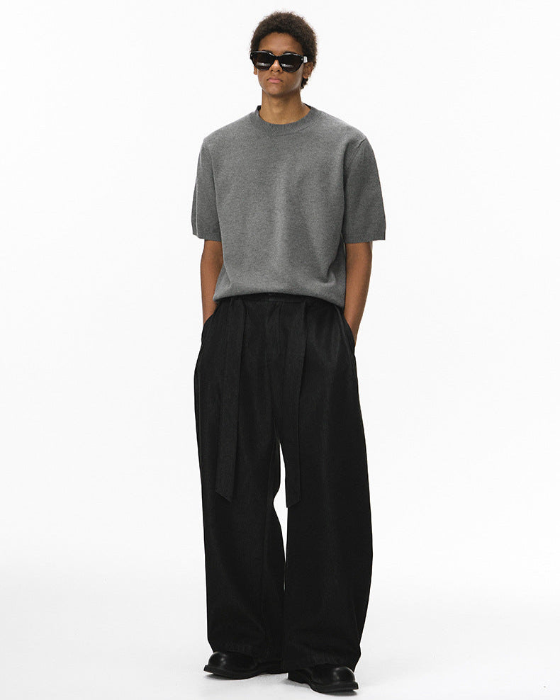 Short Sleeve Knit Top