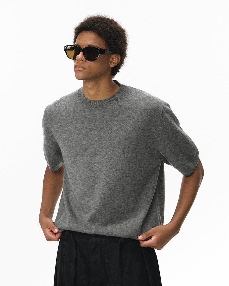 Short Sleeve Knit Top