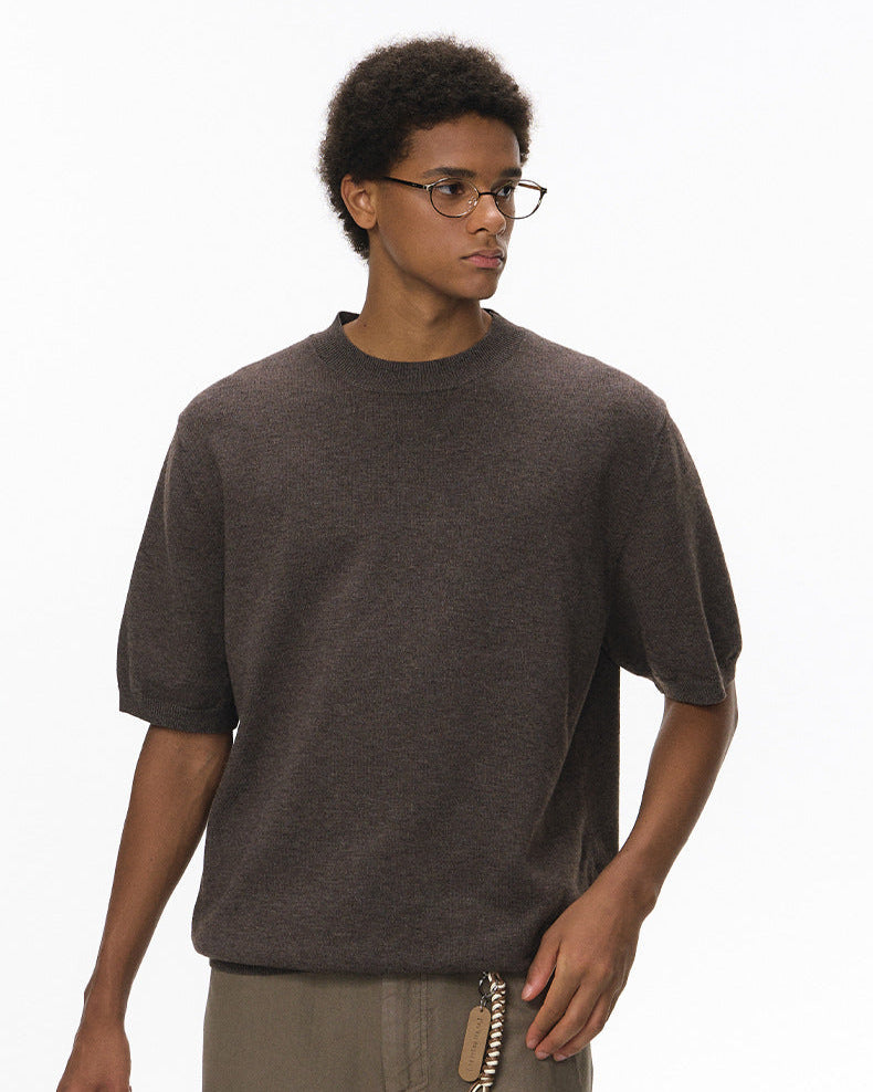 Short Sleeve Knit Top