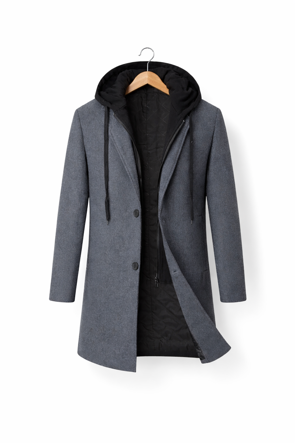 Maple Ridge Hooded Overcoat