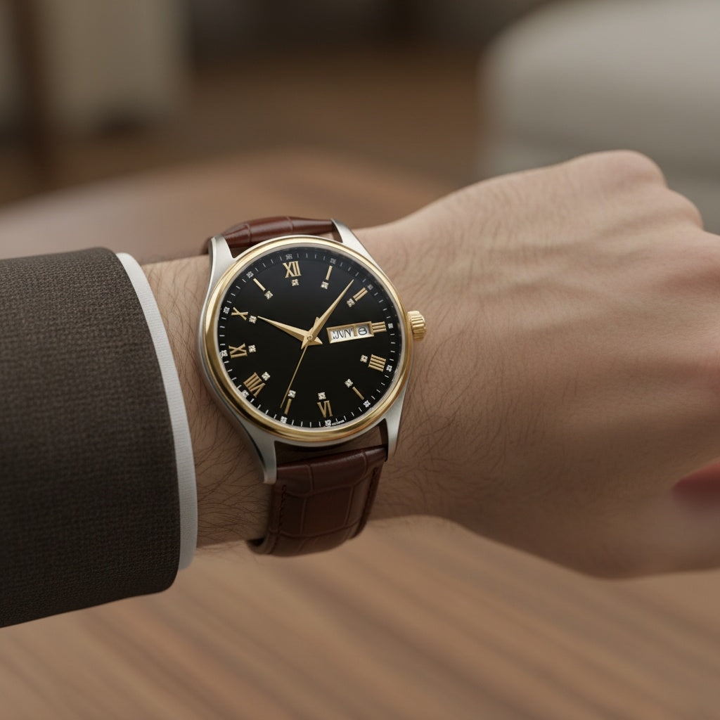 Men’s Classic Calendar Dress Watch