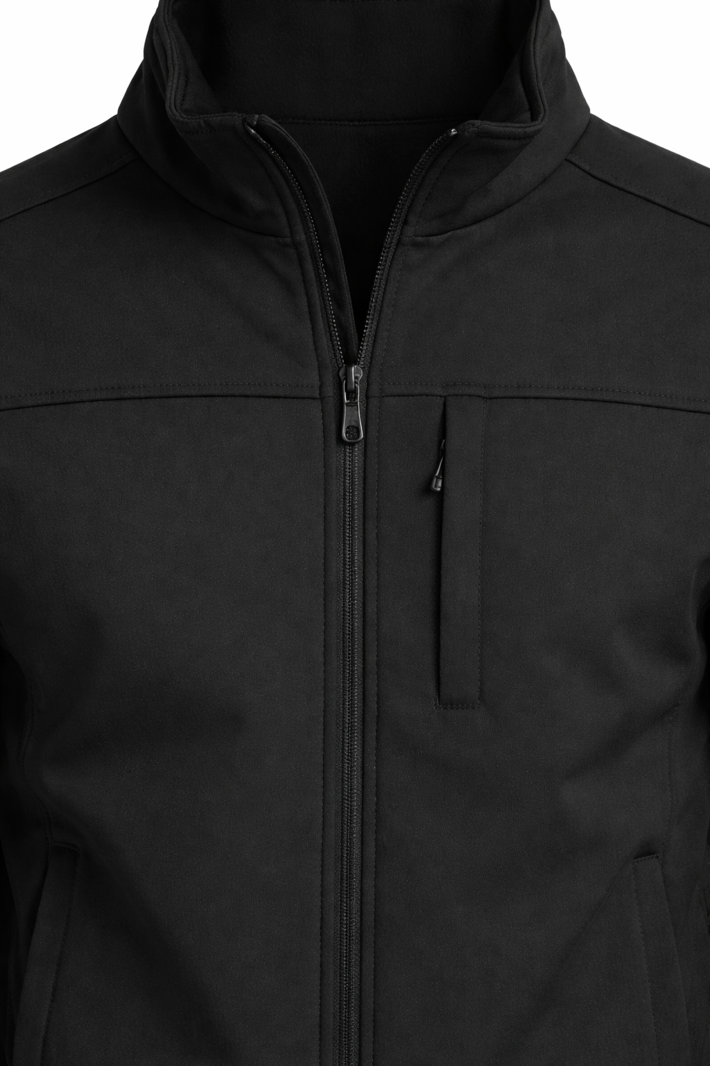 Stand Collar Soft Shell Jacket