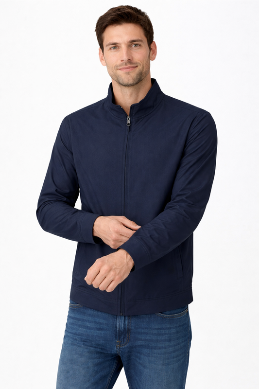 Men’s Zip-Front Athletic Training Jacket