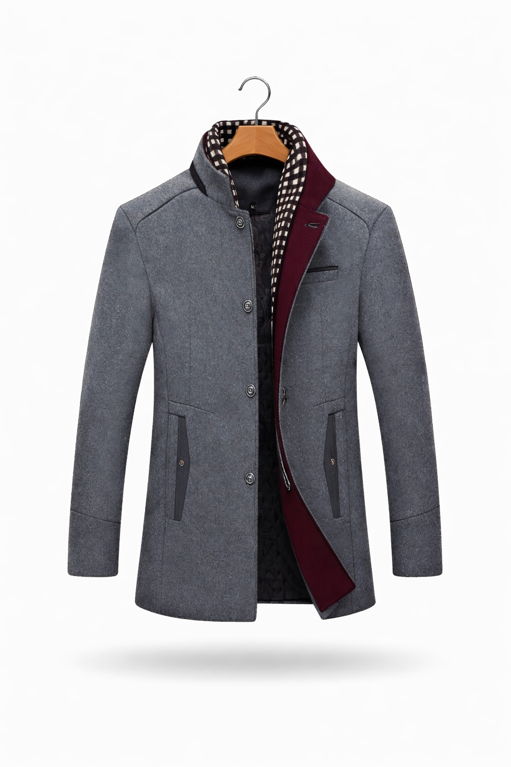 Westmount Stand Collar Coat
