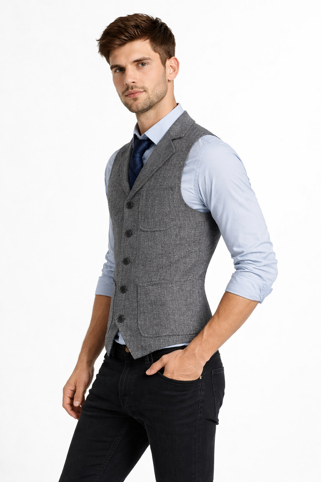 Men’s Woven Vest