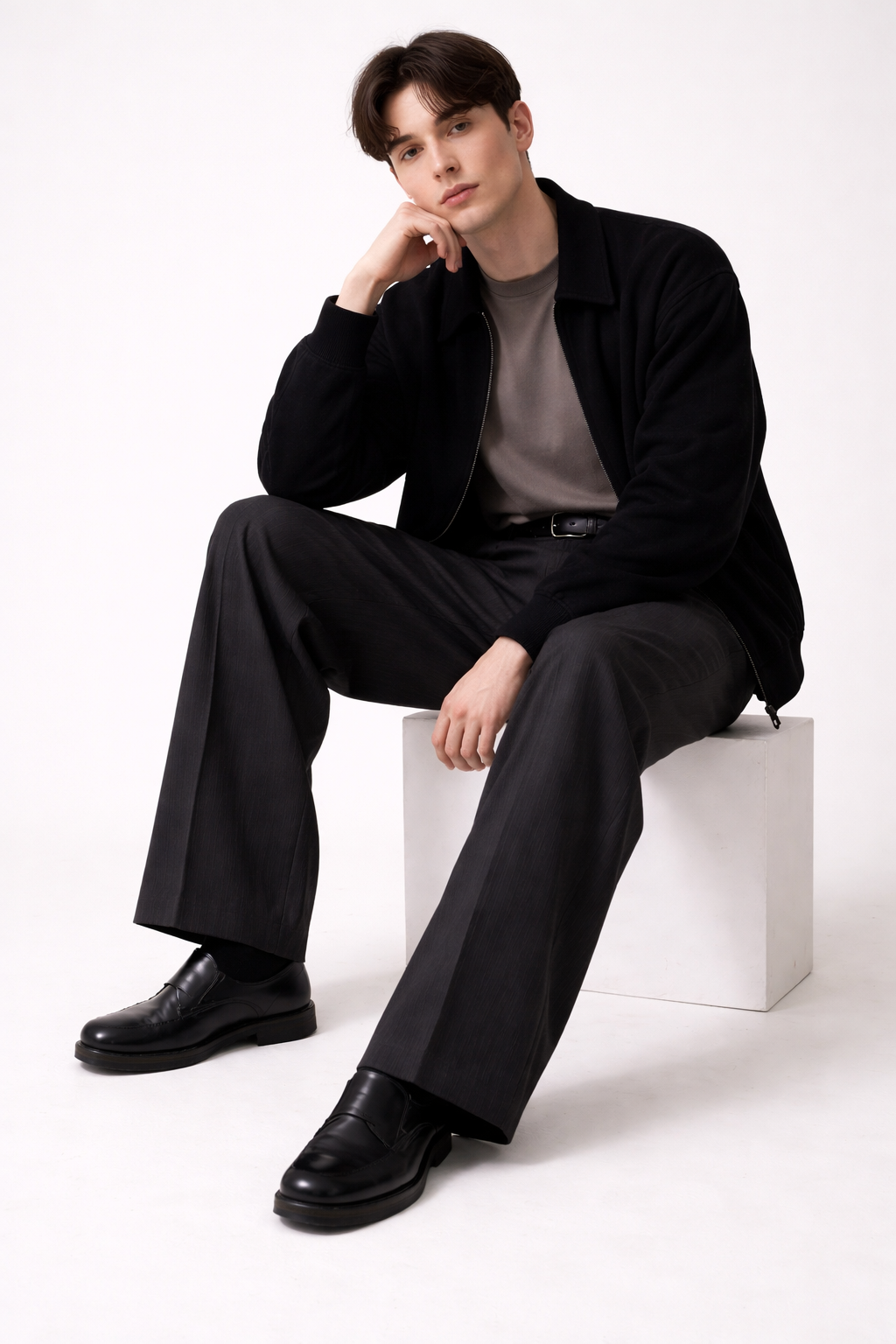 Ink Fold Trouser