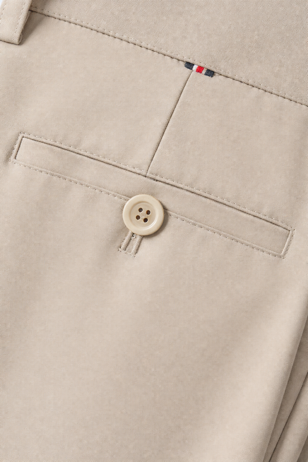 Straight Fit Stretch Tailored Dress Trousers