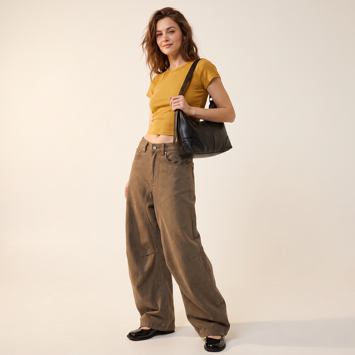 Rivessa jeans met ballonpijpen