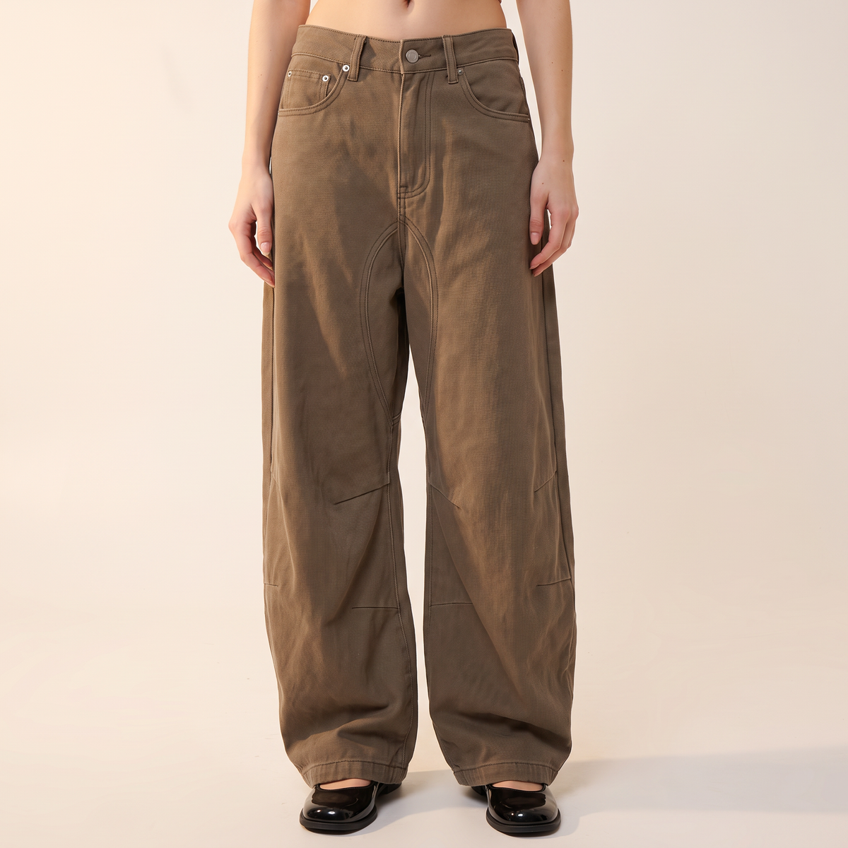 Rivessa jeans met ballonpijpen