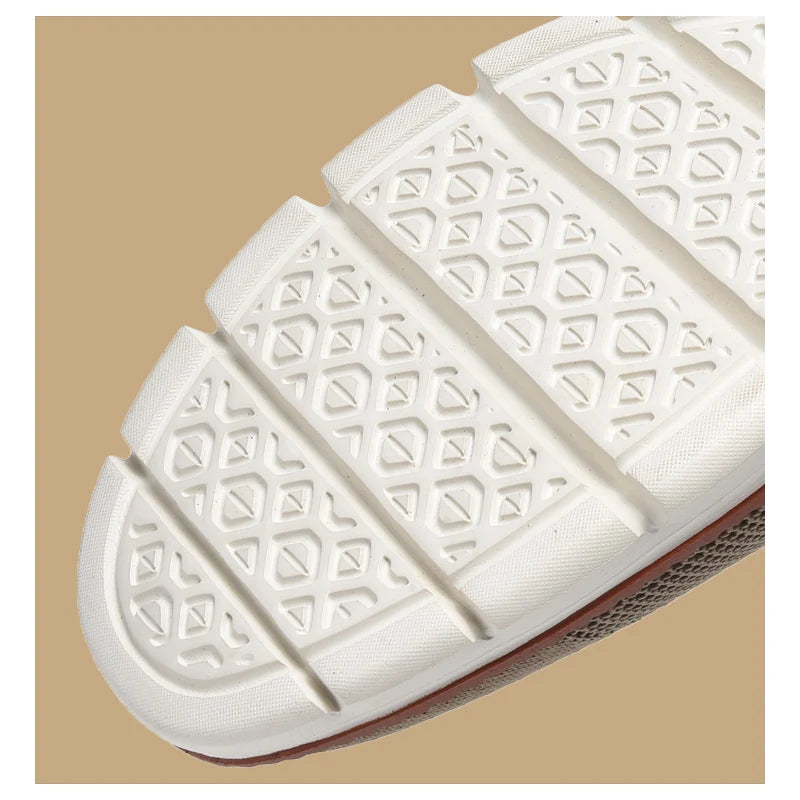 Men’s Knit Oxford-Style Mesh Sneaker