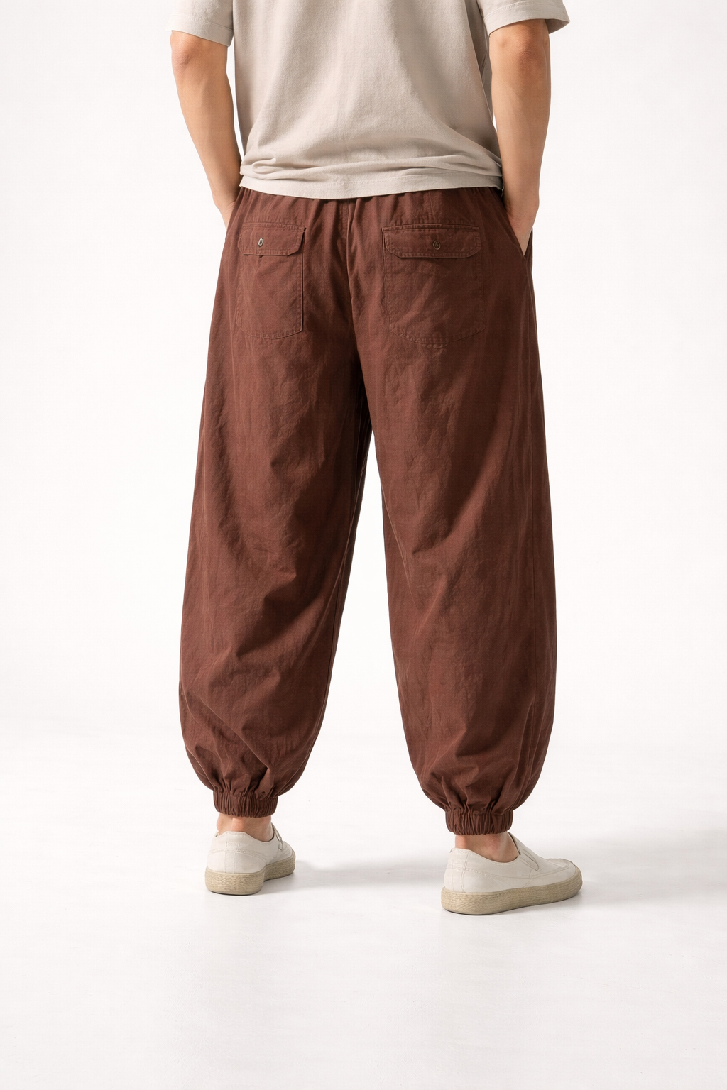Men’s Home Lounge Pants with Drawstring Waist