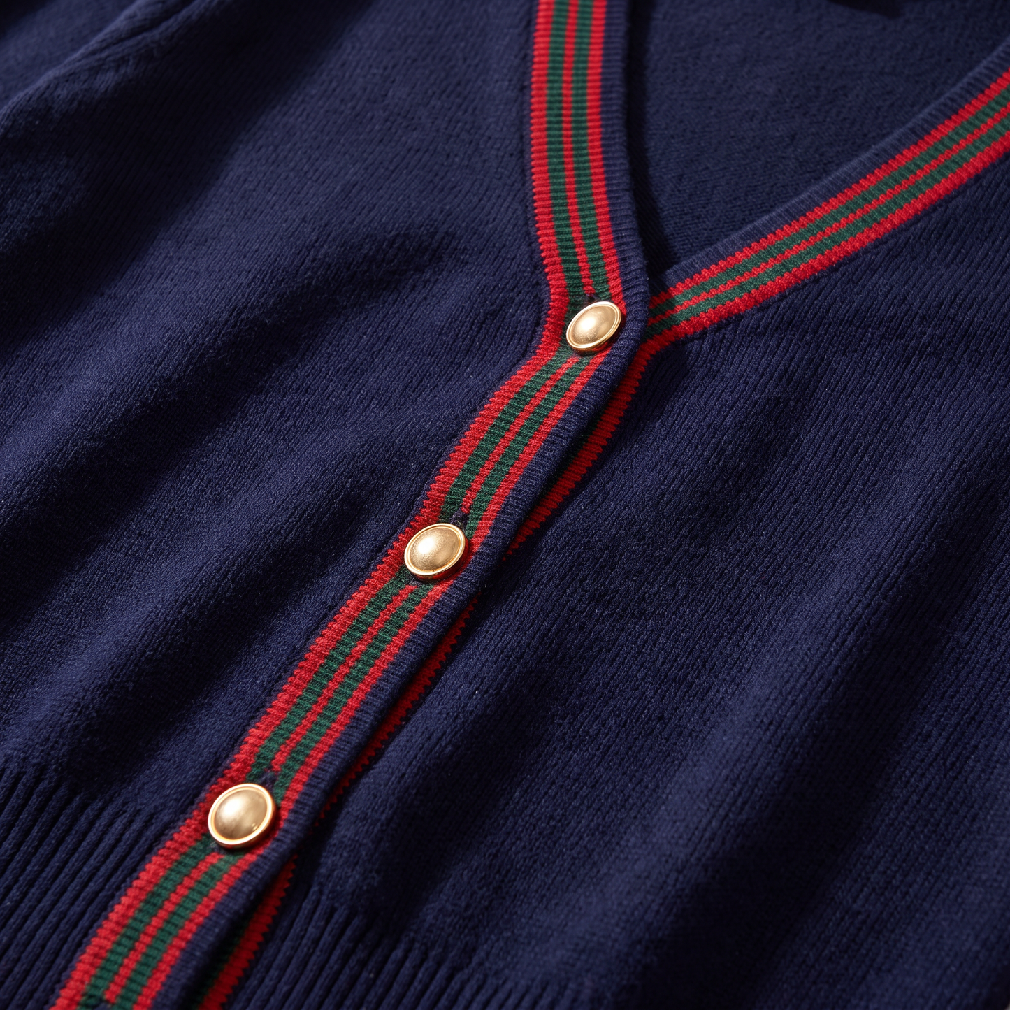 Aster vestset met contrasterende bies