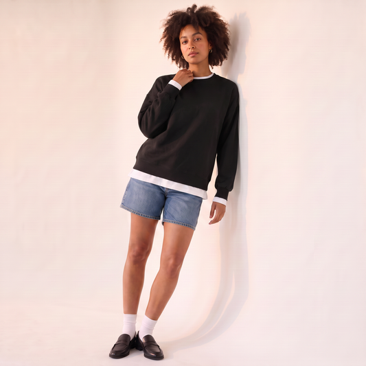 Monika pullover met verlaagde schouders