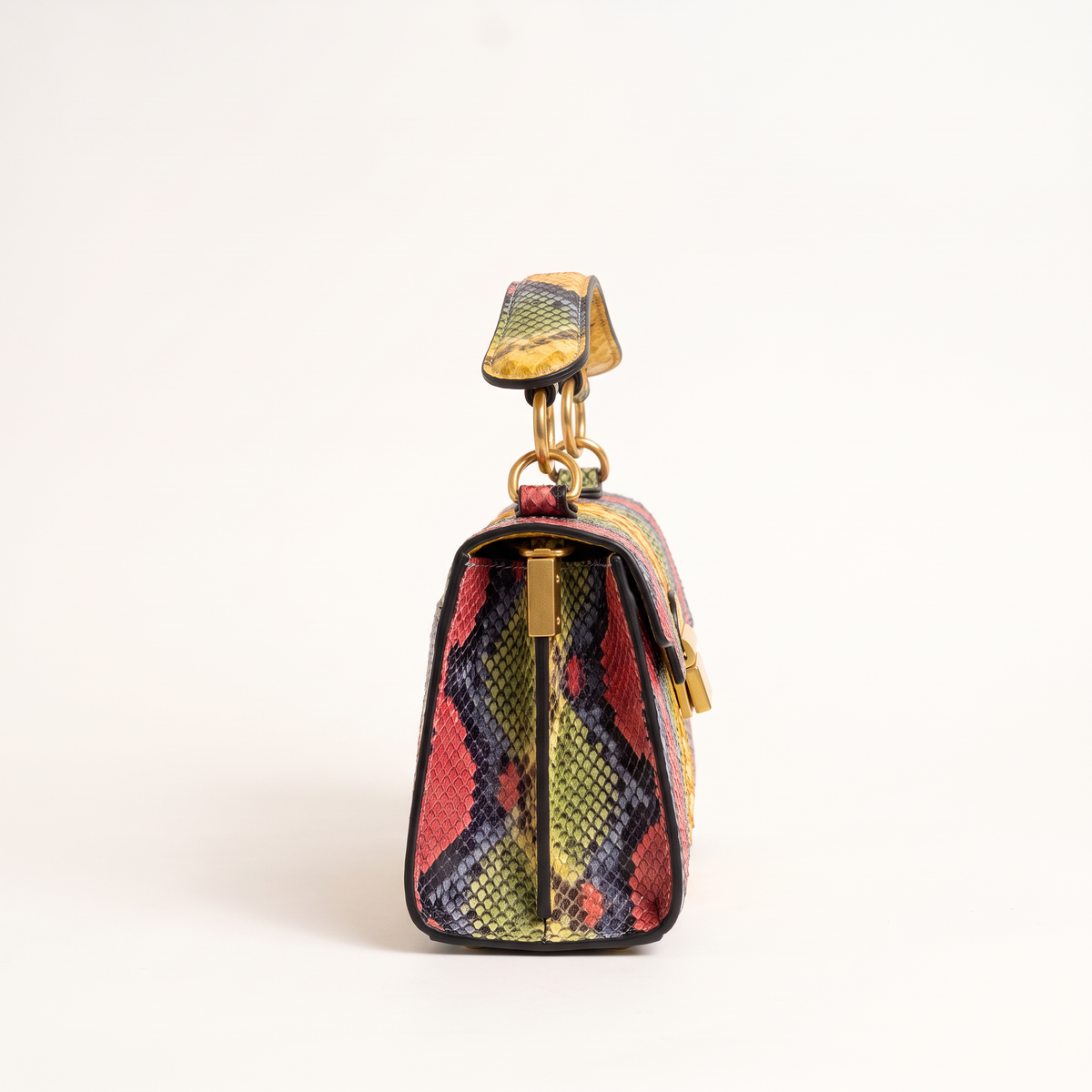Solvaya crossbodytas met slangenprint