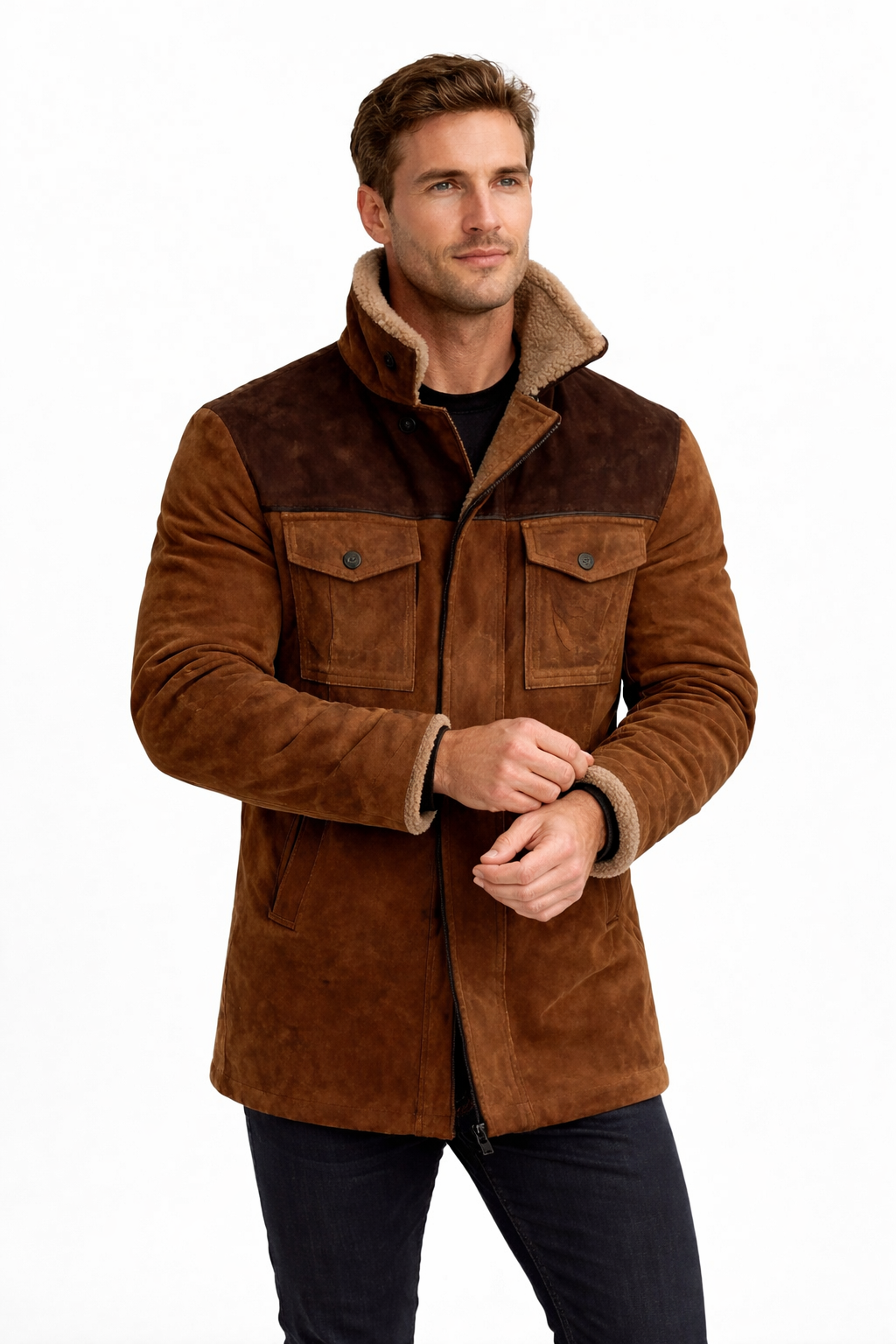 Men’s Heritage Lined Collar Long Jacket