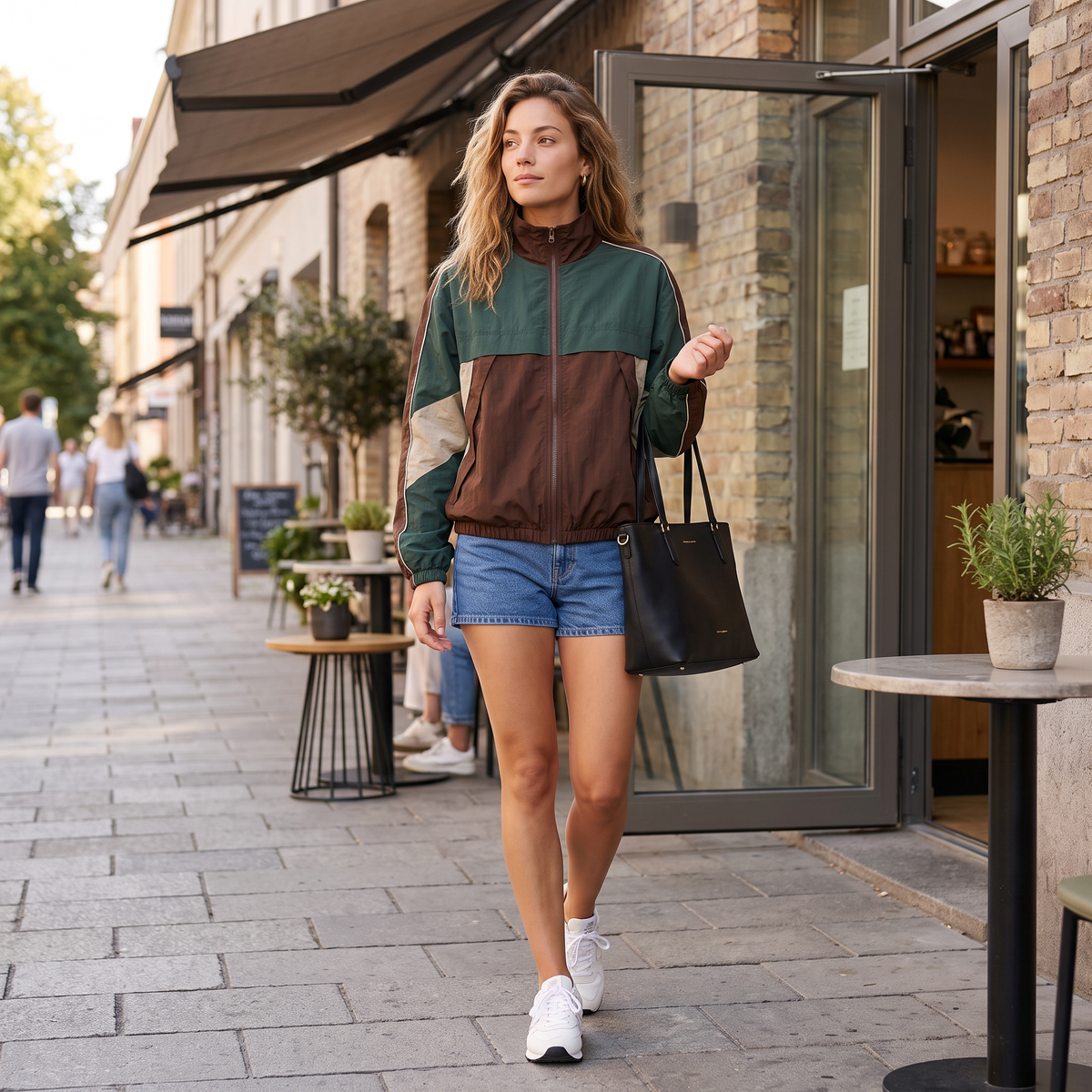 Torven Colorblock Herenjas met Rits