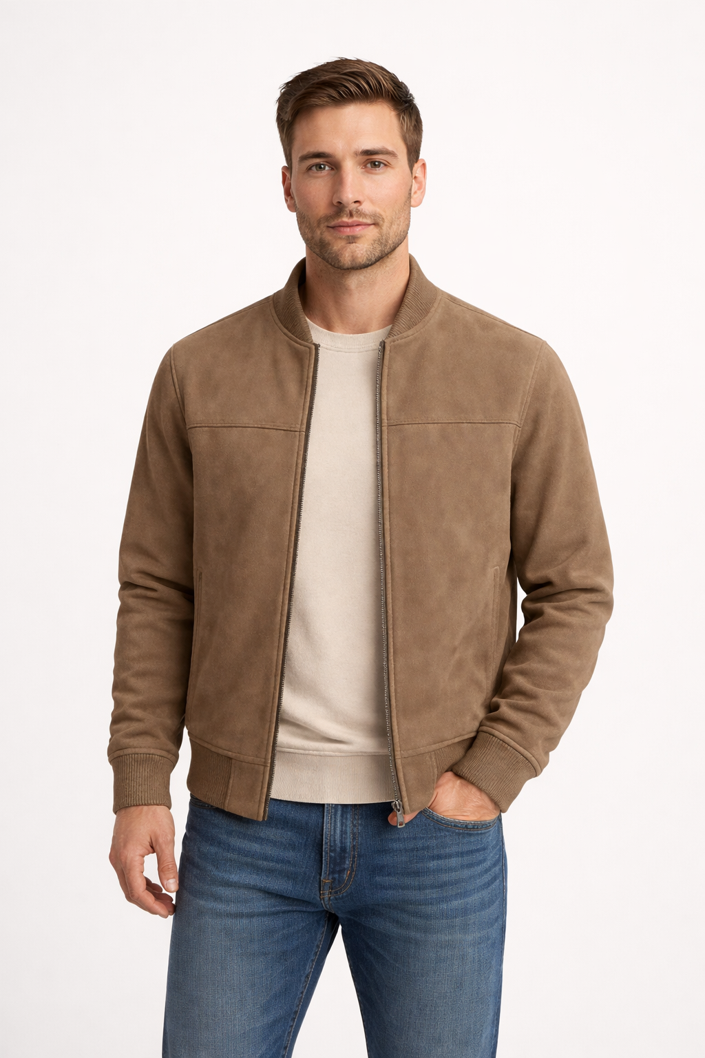 Stonehaven Zip Bomber Jacket
