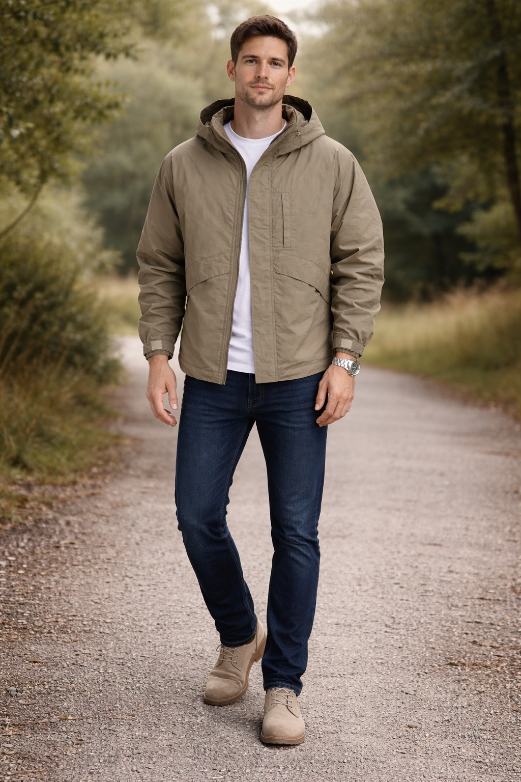 Men's Camping Windbreaker