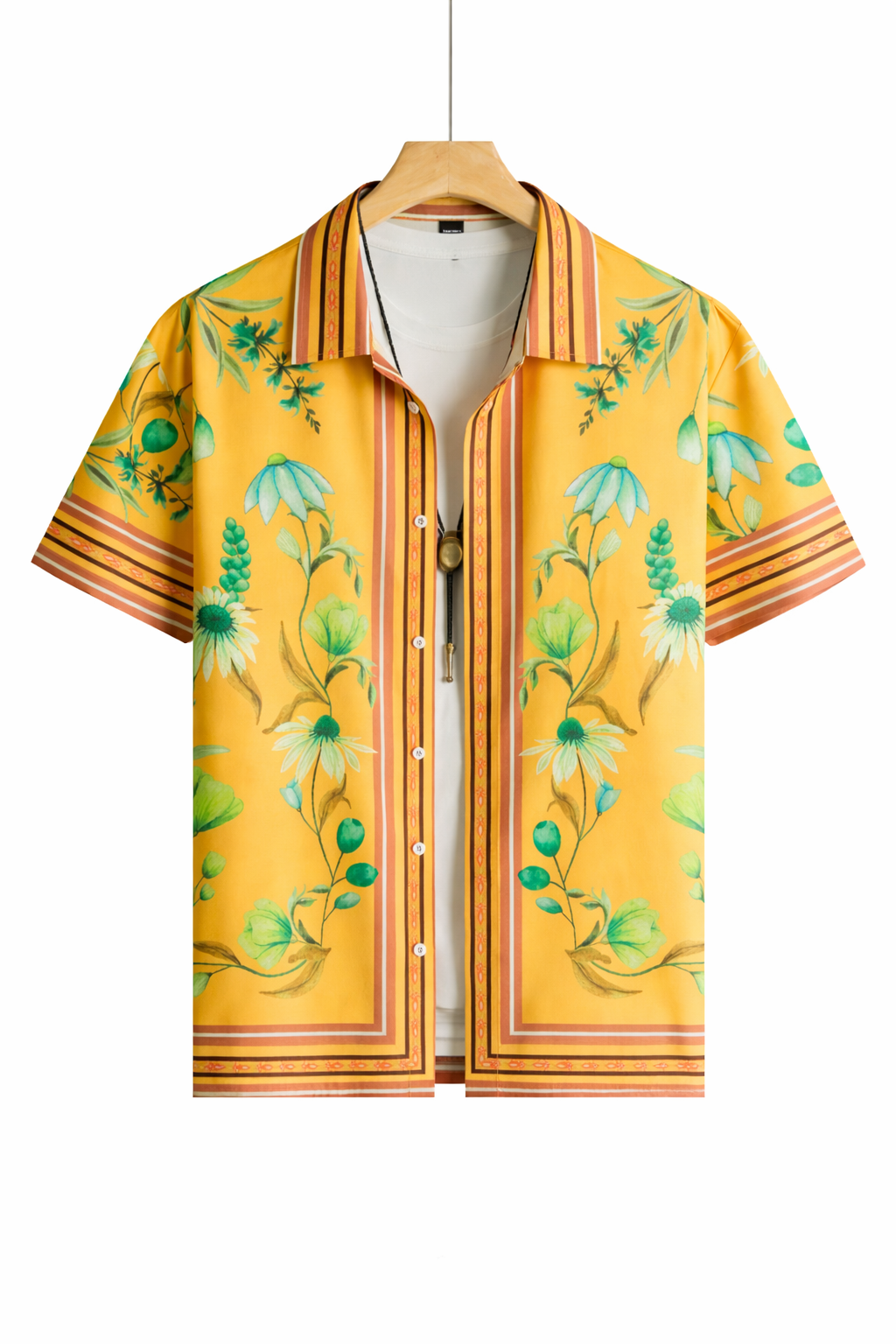 Garden Line Lyocell Button Shirt