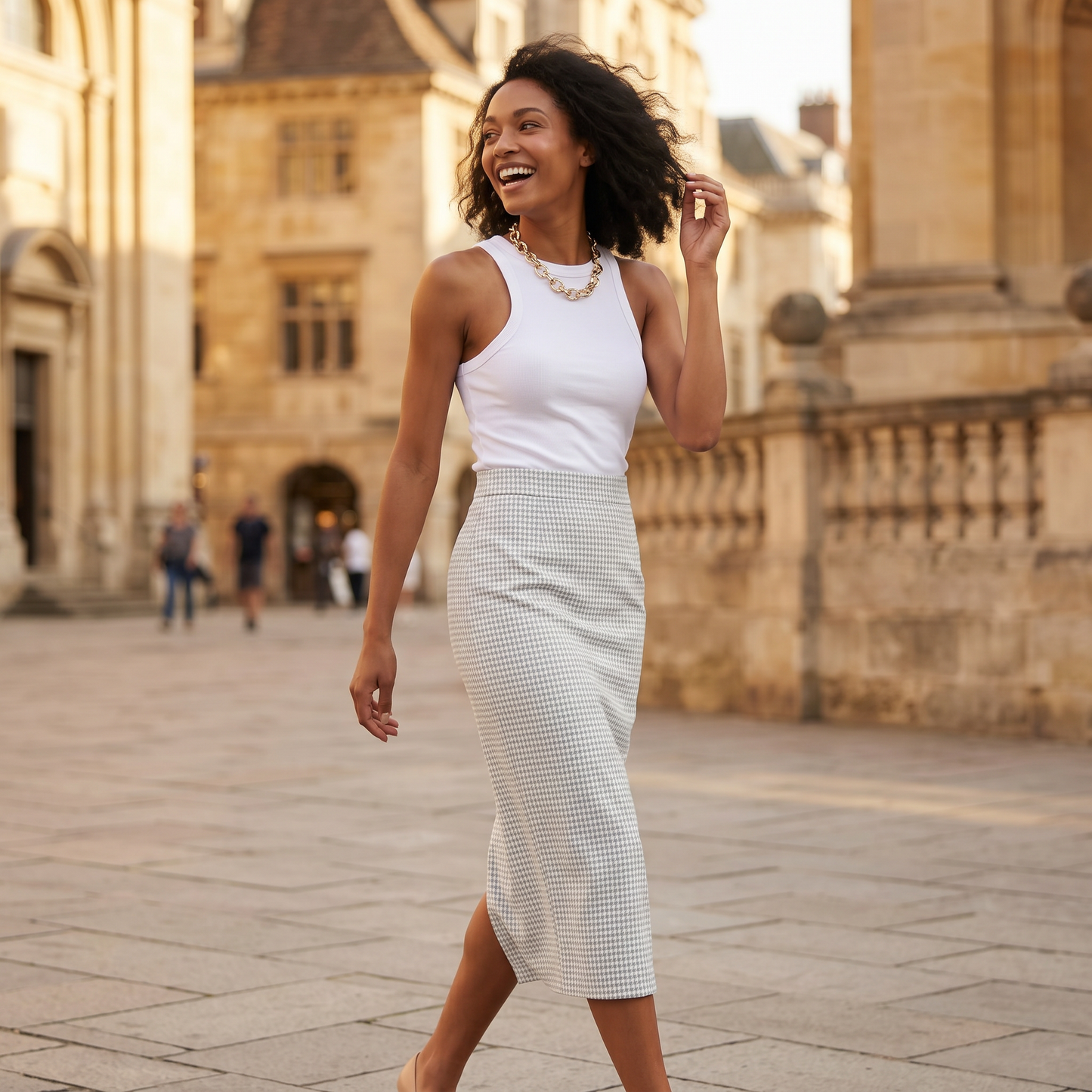 Claire Ribbed Tank