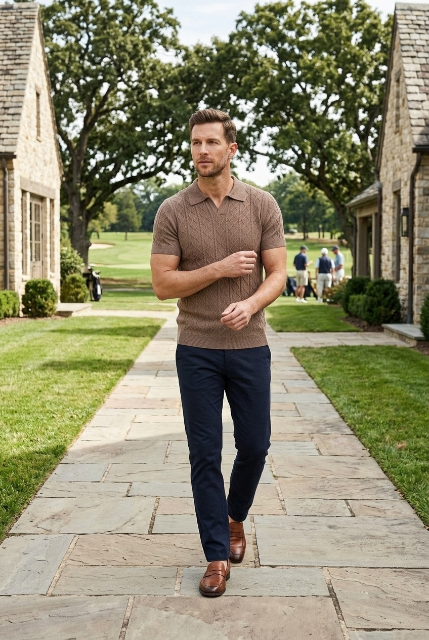 The Marbella Knit Polo