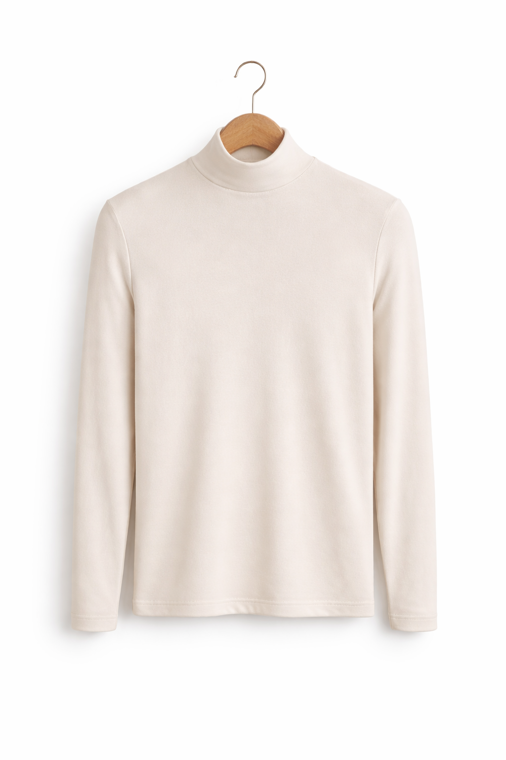 Men’s Long Sleeve Mock Neck Top