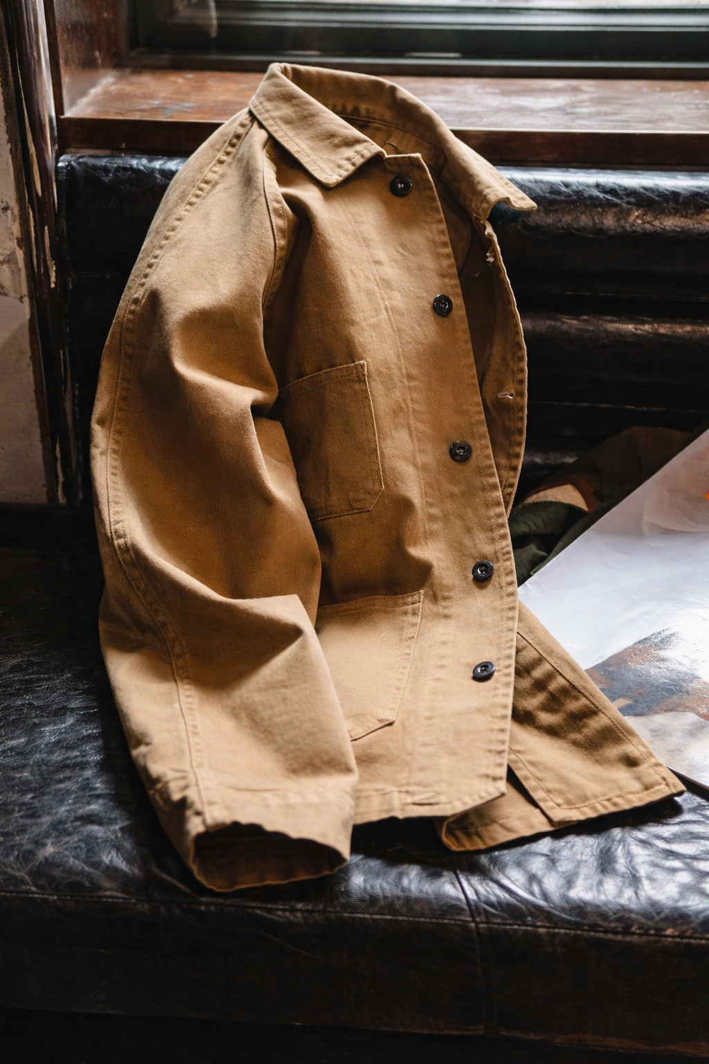 The HarborLine Chambray Overshirt