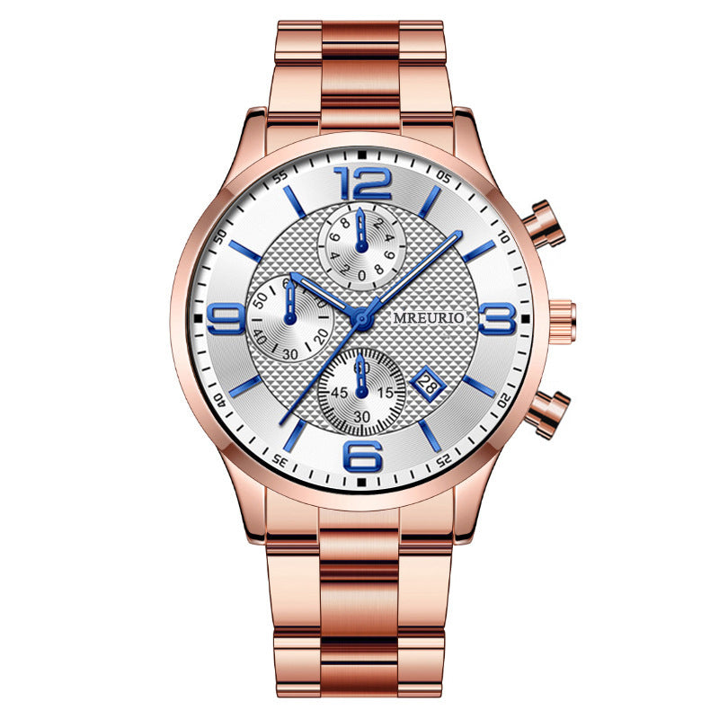 Men’s Steel Chronograph Watch