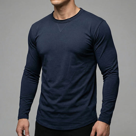 Men’s Long Sleeve Crew Neck Shirt