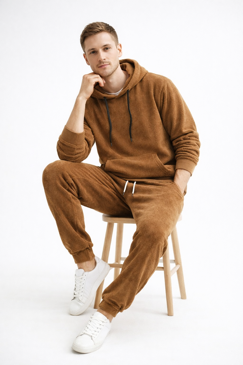 Plush Fleece Hoodie and Jogger Set