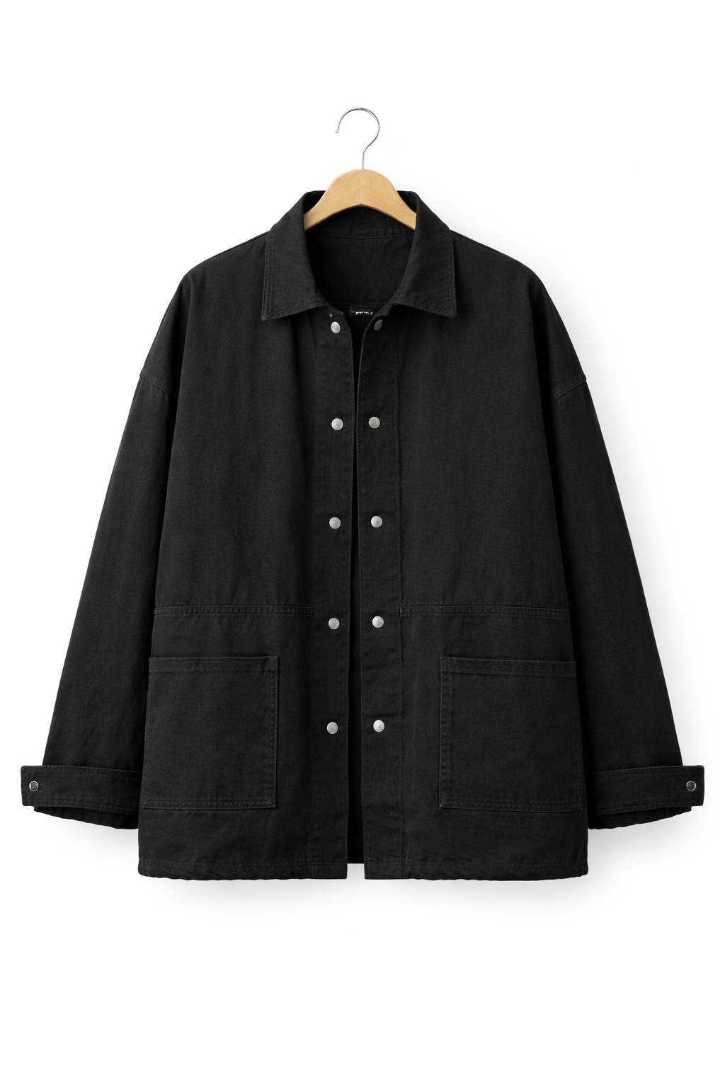 Layered Utility Chore Jacket