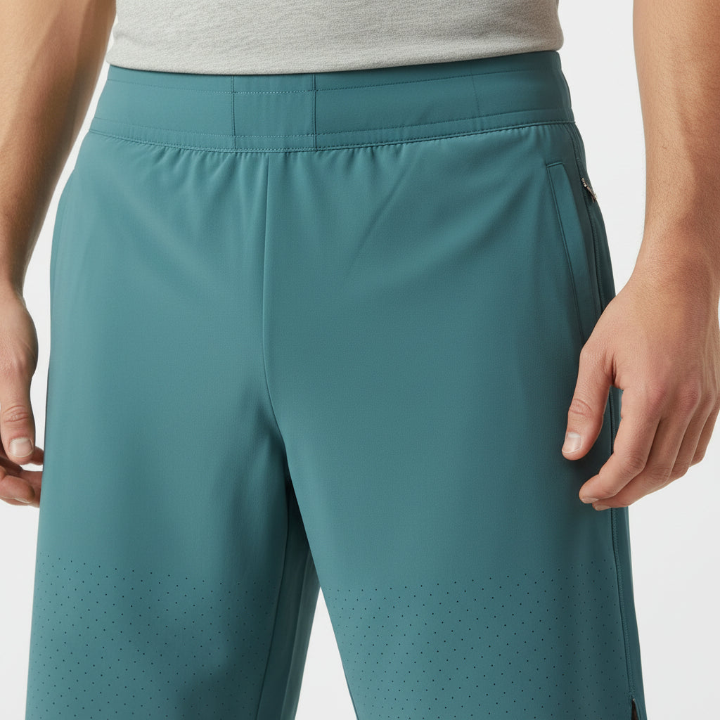Fast Dry Mid-Length Running Shorts