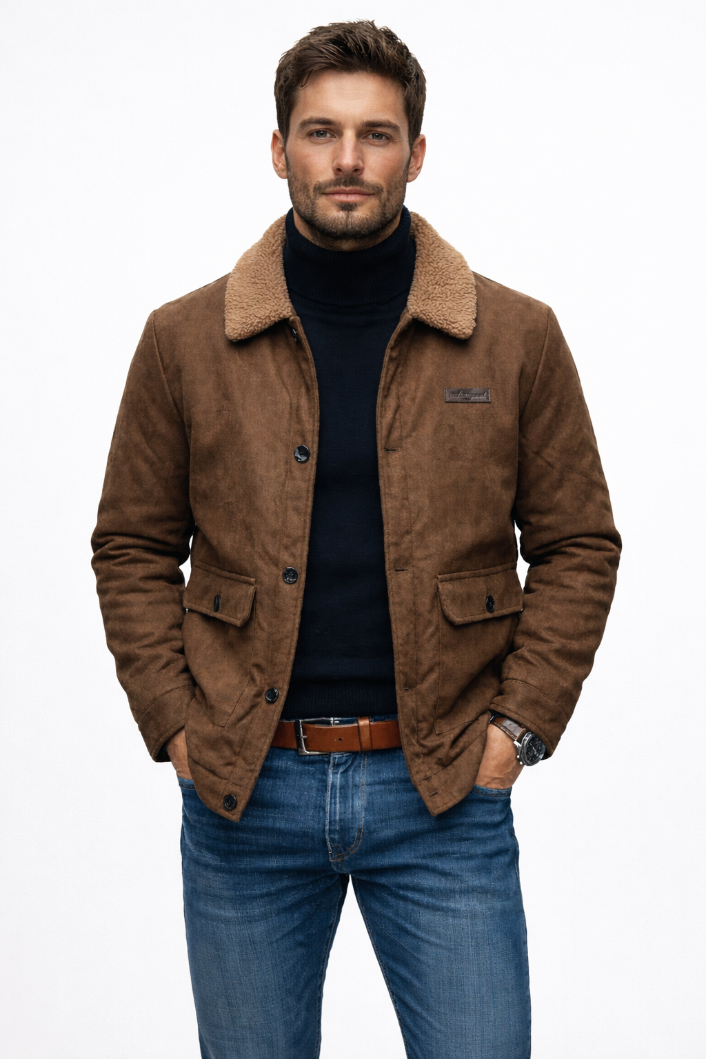 Westhaven Shear Collar Button Jacket