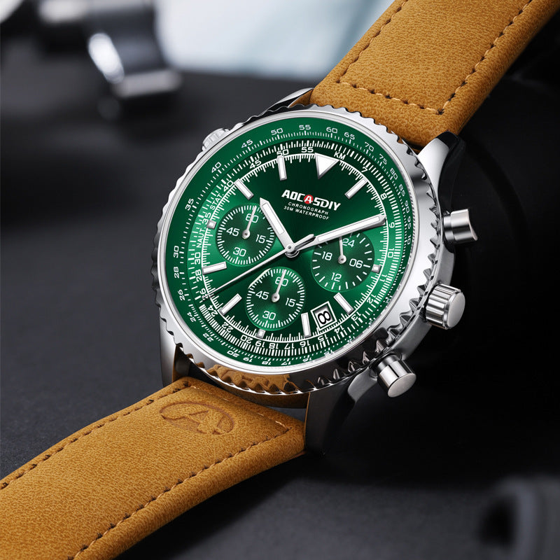 Men’s Aviation Chronograph Watch