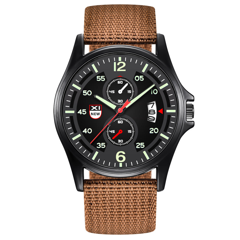 Men’s Tactical Multi-Dial Watch