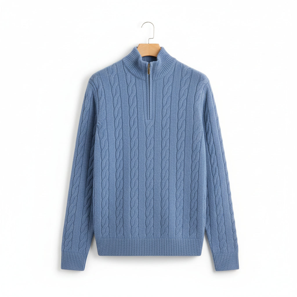 Ridgeway Cable Quarter Zip