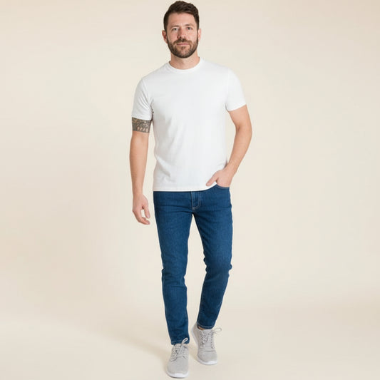 Essential White Crew Neck T-Shirt