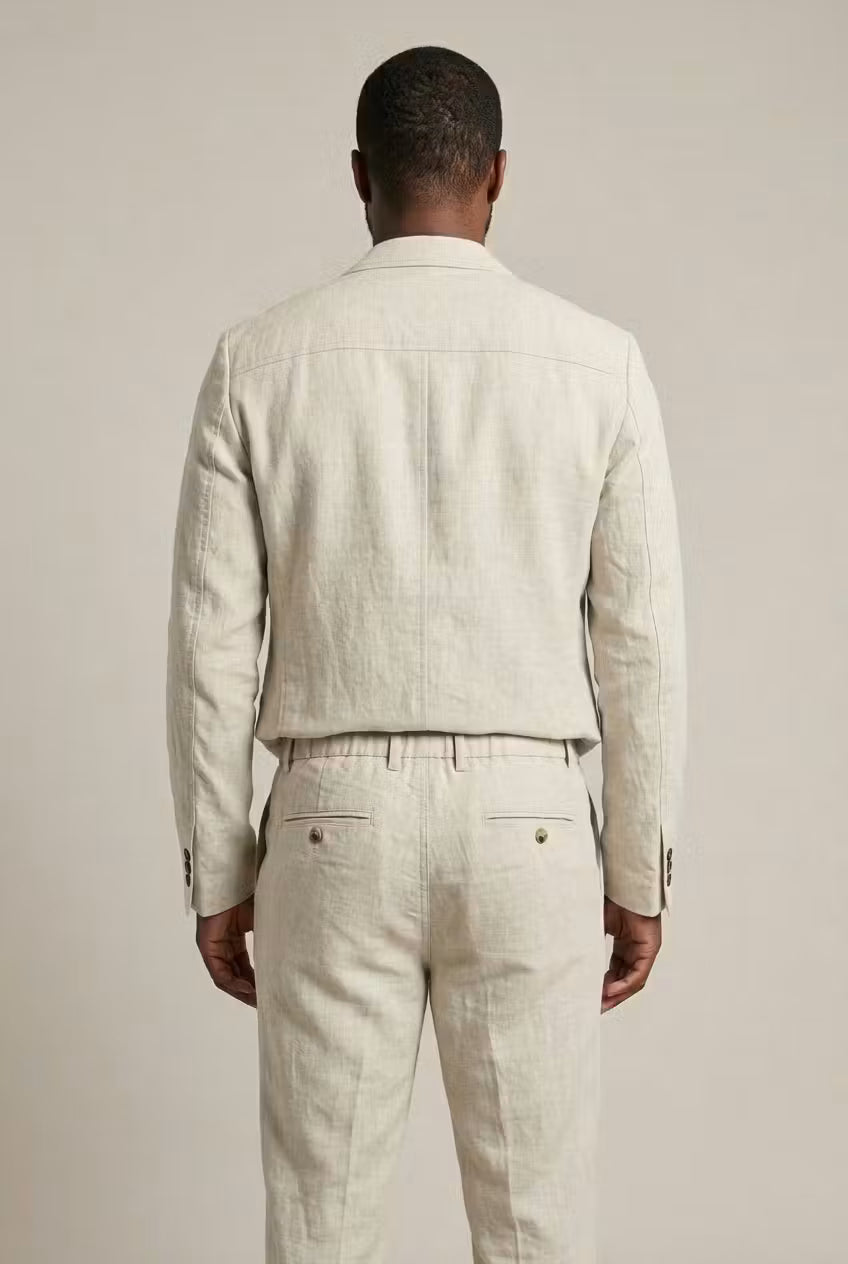 Relaxed Linen Suit Set