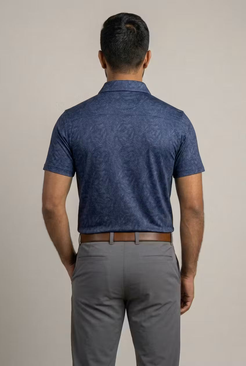 Fairway Leaf Performance Golf Polo